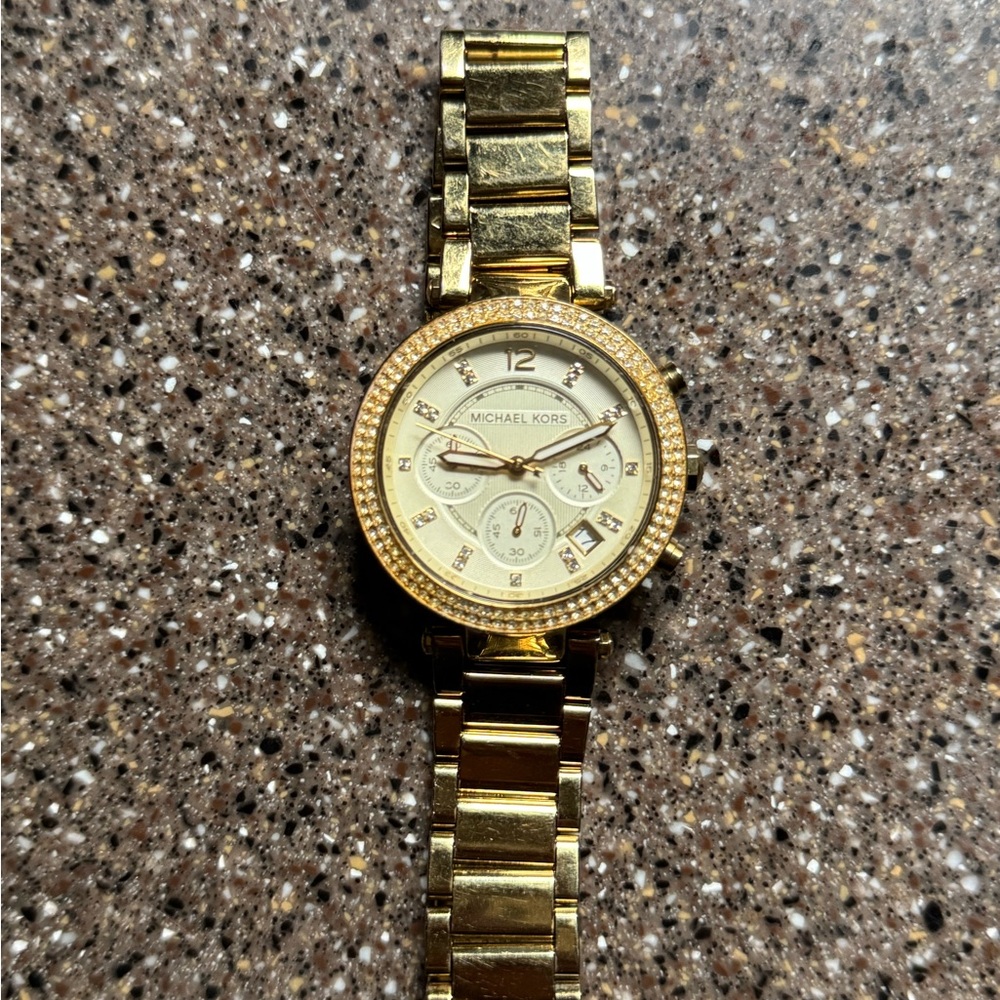 Michael Kors Gold-Tone Watch